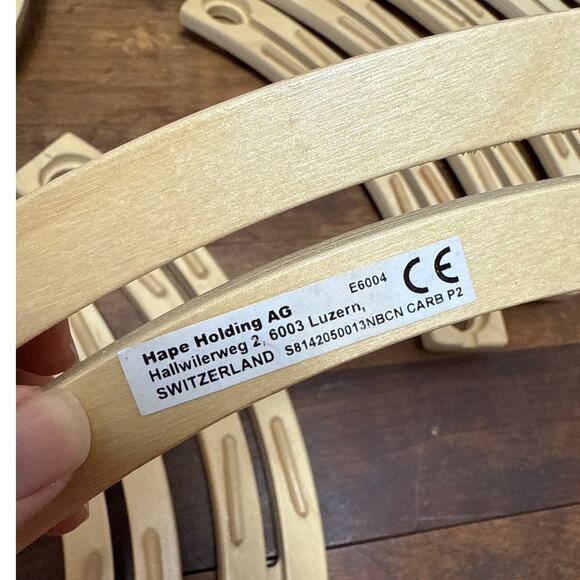 Hape Quality Wooden Marble Run Pieces Add-On Replacement Parts Building Toy - Picture 3 of 7